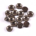 Natural Decorative Wood Buttons For Sewing Scrapbooking Crafts 50pcs 13mm MT1377X