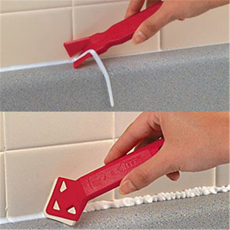 Tile Caulk Cleaner Plastic Professional Caulk Away Remover and Finisher Made by Builders Choice Tools Limited Bulider Tools