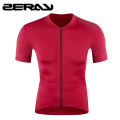 ZERAY Road MTB Cycling jersey Milk silk fabric Reflective Riding Short Sleeve Mountain Bike Racing T-shirt Bicycle Equipments