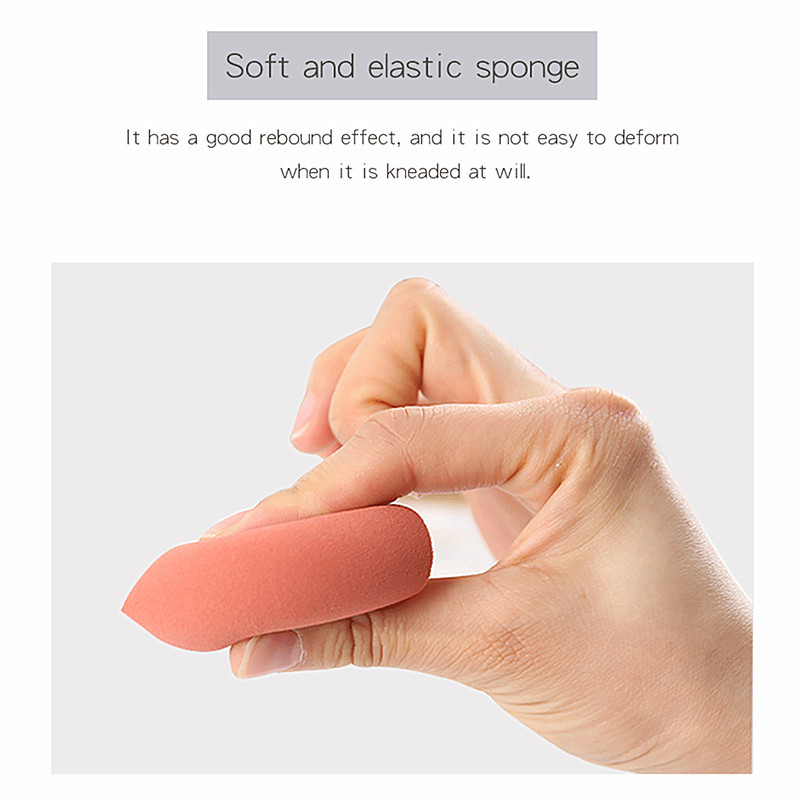 10pcs Makeup Foundation Sponge Makeup Cosmetic Puff Powder Smooth Beauty Cosmetic Makeup Sponge Drying Blender