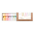 12 Pcs/lot Rainbow Decorative Adhesive Tape Masking Washi Tape Decoration Diary School Office Supplies Stationery