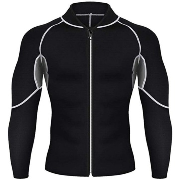 Jacket body shaper for men long sleeve sauna suit body shaper waist trainer corset for weight loss extra slim Workout HOT Shirt