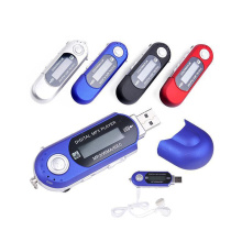 New Portable Mini USB Flash LCD Digital MP3 Player Support Flash 32GB TF Card Slot Music Player FM Radio