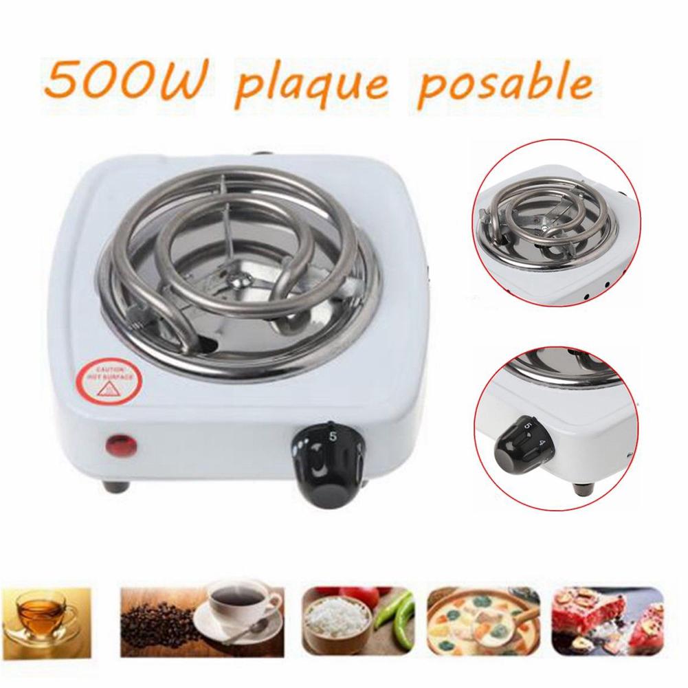 Electric Stove Hot Plate Iron Burner Home Kitchen Cooker Coffee Heater 220V 500W EU Plug Household Cooking Appliances