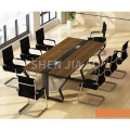 1PC Modern Minimalist Style Conference Table Office Computer Desk Steel Wood Structure Colorful Conference Table Without Chair