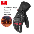 Windproof Waterproof Motorcycle Gloves Winter Warm Invierno Reflective Antislip Touch Operate Long Riding Gloves Gant Moto Luvas