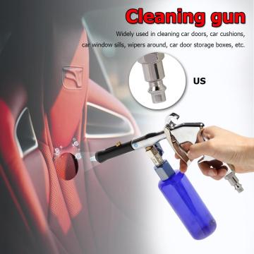 Car Interior Deep Cleaning Gun High Pressure Washer Engine Door Cleaning Machine Need a Neutral Special Solution Aluminum Alloy