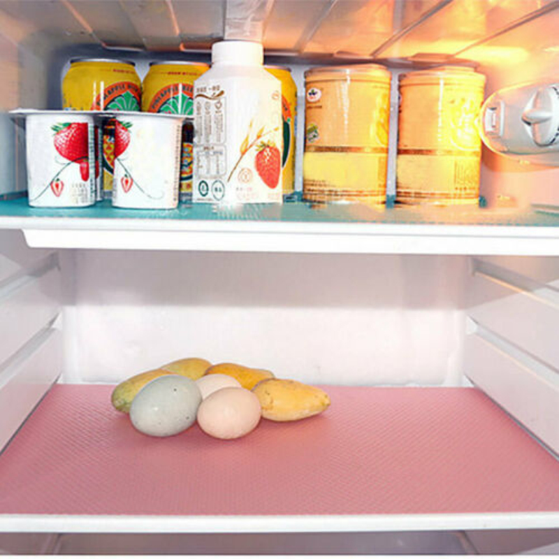 7Colors Multifunction Refrigerator EVA Anti-slip Mats Fridge Waterproof Washable Refrigerator Cabinet Pad Mildew Moisture Pads
