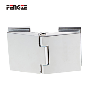 B2080 Square 180 degree hinge for Bathroom Glass