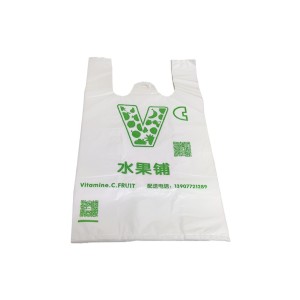 Wholesale Biodegradable PE Vest Bags for Supermarkets