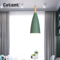 CETANT Pendant Lamp Nordic Pendant Light for Dinning Room Restaurant Bedroom LED Hanging Lamp E27 Aluminum LED Lighting