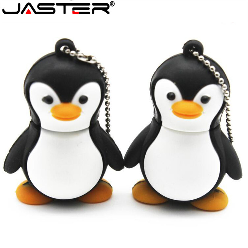 JASTER lovely Penguin animal 4gb/8g/16gb/32GB/64GB penguin cartoon Memory Stick pen drive avenger usb flash drive Free shipping