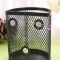 Metal Wire Mesh Magnetic Basket Storage Box Pen Pencil Makeup Organizer Kitchen Drop shipping