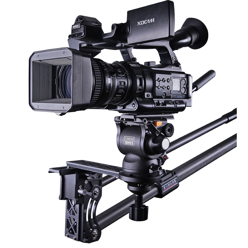 E-IMAGE J100 professional carbon fiber camera video jib Crane jib arm 7kg/15.4lbs bear for Canon Nikon Sony BMCC Camcorder