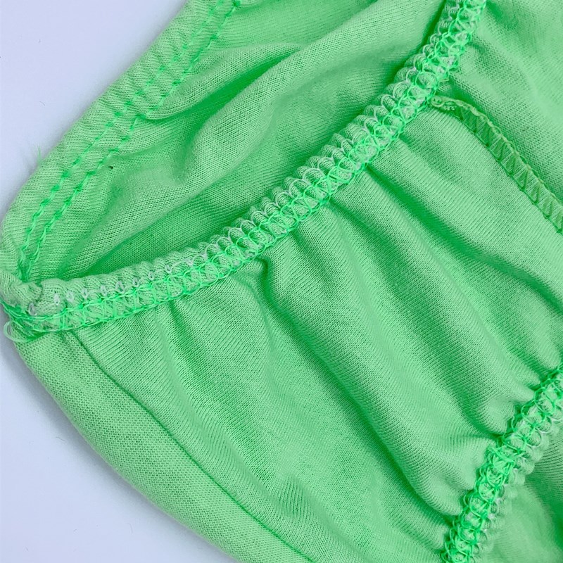 12pcs/Lot Random Colors Boys Solid Panties Kids Briefs Children Underwear Shorts Suit 1-10Years
