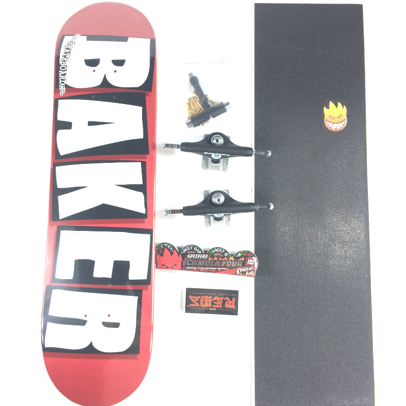 Skateboard Complate Professional Level 7 Llayers Canadian Maple 7.75 8.0 8.125 8.5 Inch Multiple Colour Double Rocker