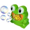 New Cute Frog Automatic Bubble Machine Blower Maker Bath toy Cartoon Animal Bubble Blower Maker Kids Outdoor Toys for Kids