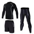 Tight trousers men's sports uniforms basketball leggings running speed dry breathable elastic pants