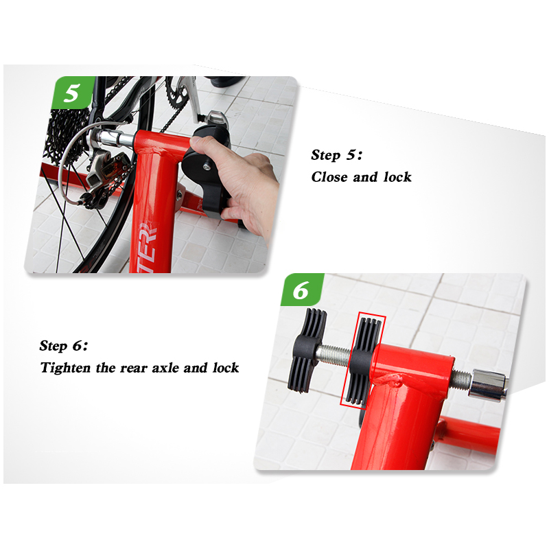Home Training Indoor Exercise Bike Trainer 6 Speed Magnetic Resistance Bicycle Trainer Road MTB Bike Trainers Cycling Roller