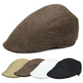 Mens Womens Duckbill Cap Ivy Cap Golf Driving Sun Flat Cabbie Newsboy Hat Unisex berets