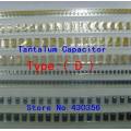 10PCS Tantalum Capacitor 7343 Type:D 107 100UF 10V