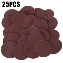 25pcs 2" Mini Surface Sanding Discs 240Grit Roll Lock Sanding Discs Surface Sander Paper For Metal Polishing Finishing Abrasive