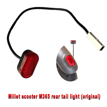 Headlights Back LED for Xiaomi M365 Electric Scooter Waterproof Bicycle Truck Trailer Lights Flowing Turn Brake Rear Tail Light
