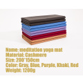 200*150cm Extra Thickness Yoga Mat Blanket for Hot Yoga Meditation made by Cashmere Soft Smoth 1200g heavy Duty Yoga Towel