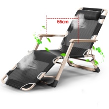 Outdoor Folding Lounge Chaise Portable Beach Recliner Patio Chair, Garden Camping Yard Lawn Recliner Portable Beach Pool Chair