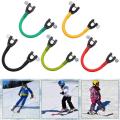 Removable Protection Training Elastic Clip Outdoor Beginner Kids Easy Wedge Winter Ski Tip Connector Sports Control Speed Latex