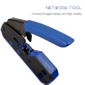 All in one EZ RJ45 Tool Network Crimper Cable Crimping Tools for RJ45 Cat7 Cat6 Cat5 RJ11 RJ12 Modular Plugs Metal Clips Pliers