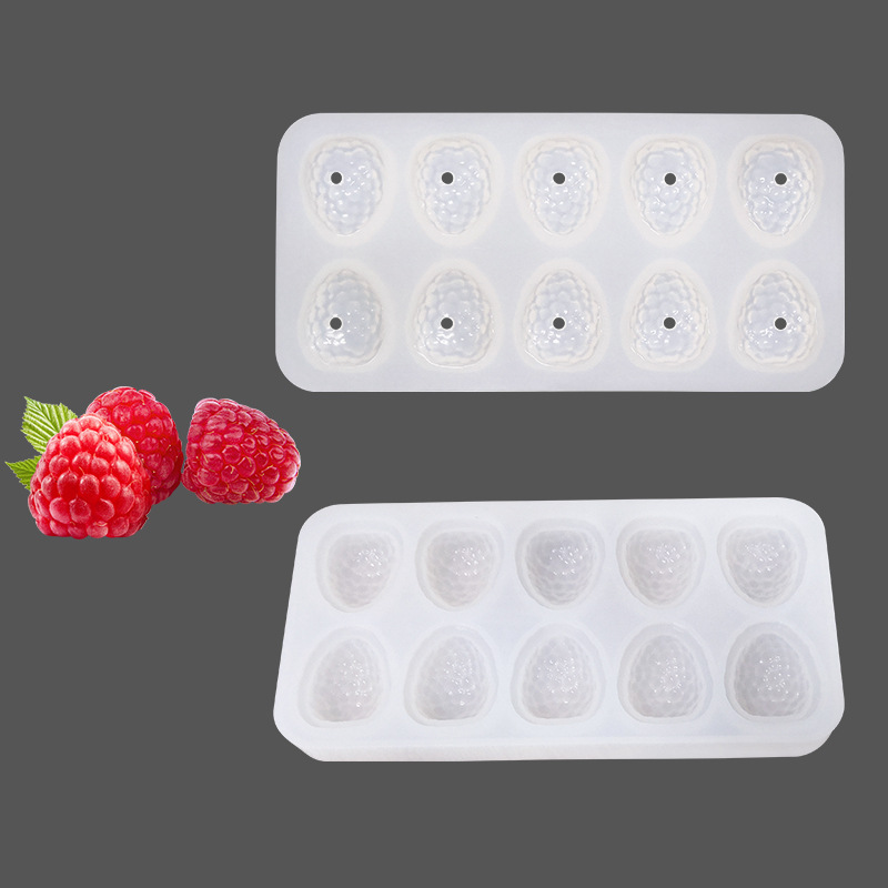 SHENHONG Silicone Molds for Raspberry Cupcakes Cake Decorating Molds For Baking Fondant Baking Tools Chocolate Candy Making Mold