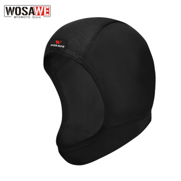 WOSAWE Motorcycle Helmet Inner Cap Anti-sweat Anti-Shrink Breathable Mask Bicycle Motobike Face Mask Bicycle Headgear