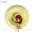 One Pair Cymbals Gong Belly Dance Brass Finger Cymbals Orff Instrument Middle East Percussion Musical Instrument Dancing Props