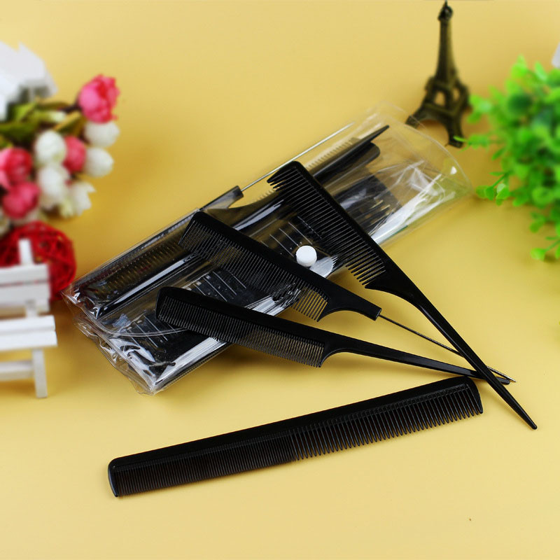 10pcs Stylist Multifunctional Anti-static Hairdressing Combs Hair Design Hair Detangler Comb Makeup Barber Haircare Styling Tool