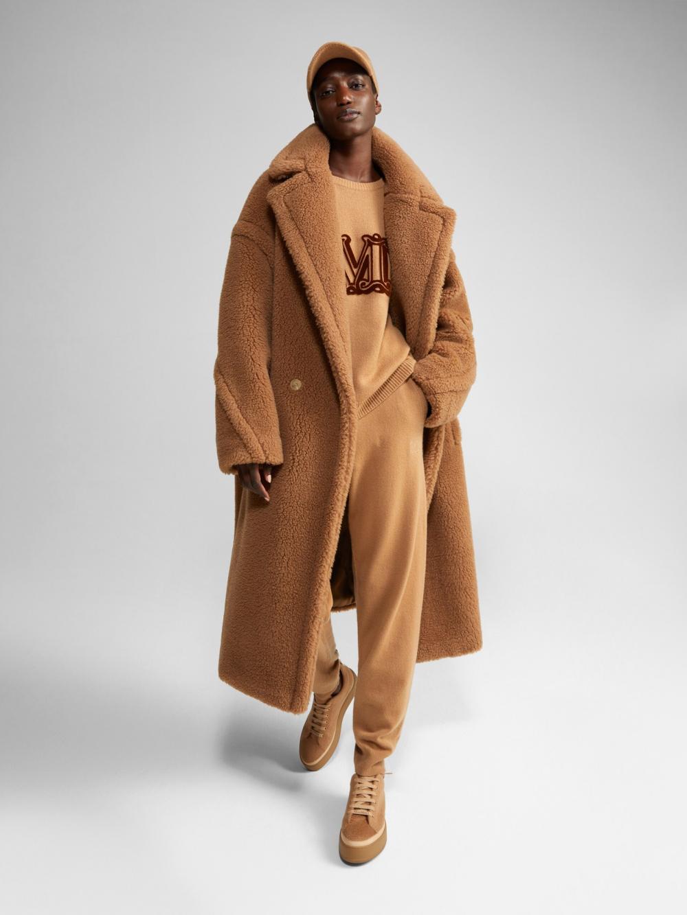 Winter Long Sherpa Coat For Women