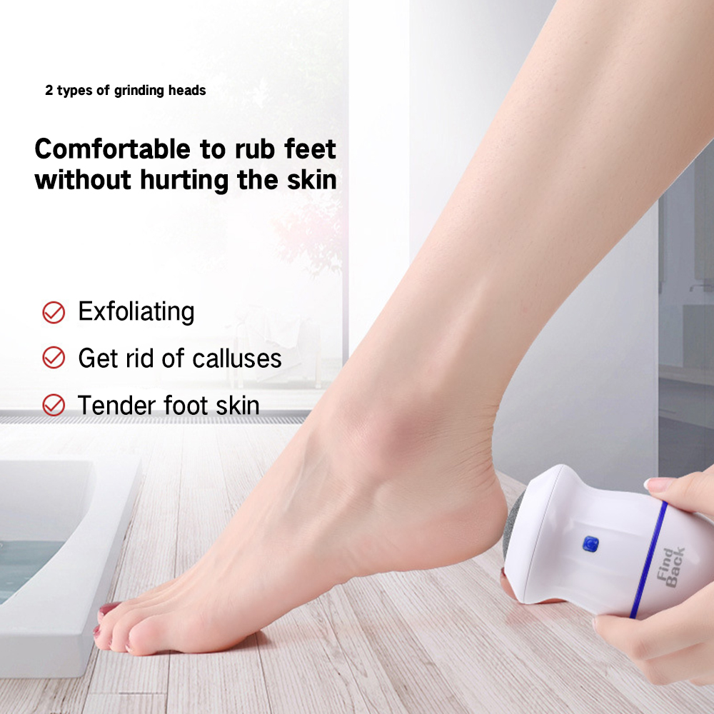 1Pc Electric Vacuum Foot Pedicure Device Foot File Grinder Dead Skin Callus Remover Feet Care Hard Cracked Foot Files Clean Tool