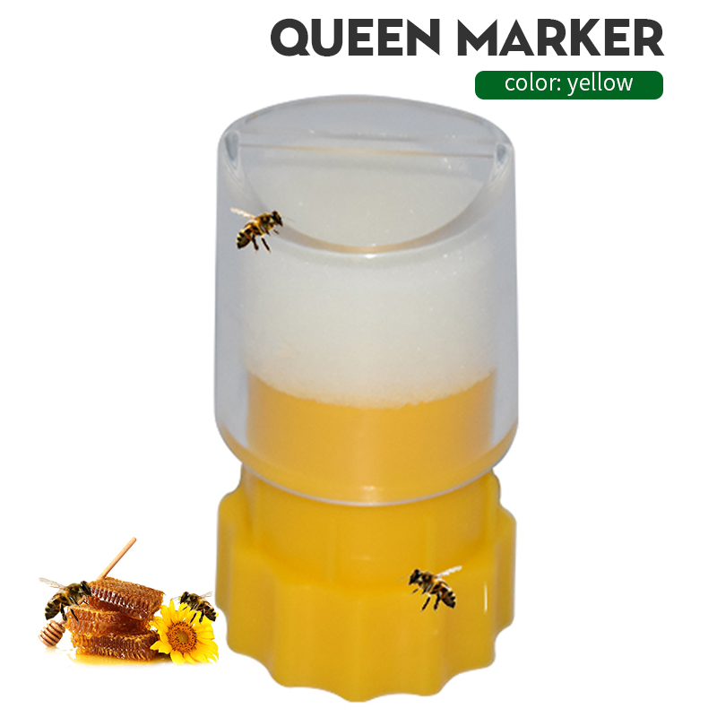 Bee Queen Marking Cage Marker Catcher Plastic Bottle Beekeeper Tool Non-toxic and Safe Beekeeping Equipment For Capture Bee