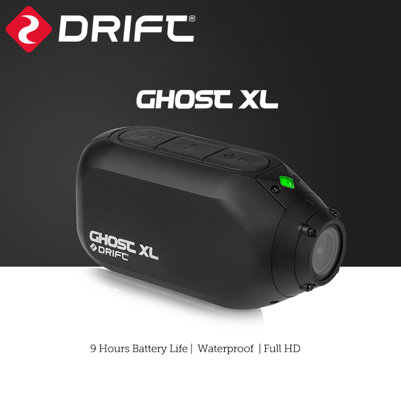 Drift Ghost XL Action Camera Live Streaming Vlog Sport 1080P Motorcycle Wearable Bike Bicycle Helmet Police Cam WiFi BT Video