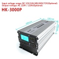 Electrical Equipment HK-3000P 6000W Pure Sine Wave Power Inverter DC 12V 24V 48V 60V 72V to AC 110V / 220V Inverters Converters