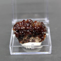 100% natural Garnet mineral specimen stones and crystals healing crystals quartz gemstones box size 3.4 cm