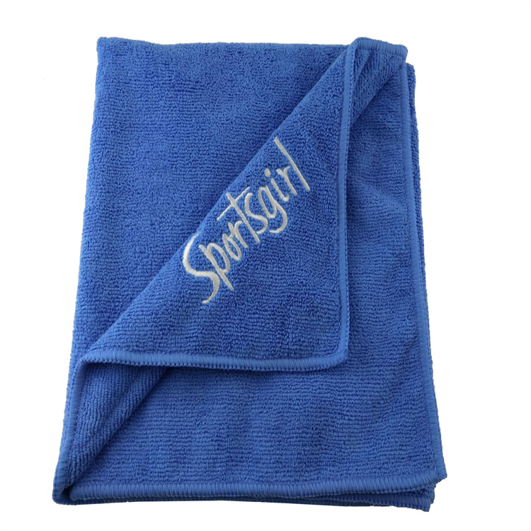 Microfiber Gym hooded Towel with logo