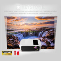UNIC T8 Home Theater 8000 Lumens 1080P Native Resolution Full HD 200'' Projector 4K HDMI WIFI Android 10(2+16G) Proyector