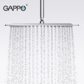 GAPPO 1PC High Quality 200*200mm Square 304 Stainless Steel Rainfall Shower Faucet Overhead Shower GA28