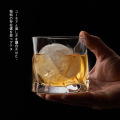 Agency Specific Link Makoto Komatsu Irregular Whisky Rock Glass Artwork Wrinkle Whiskey Cognac Brandy Snifters Cup XO Tumbler