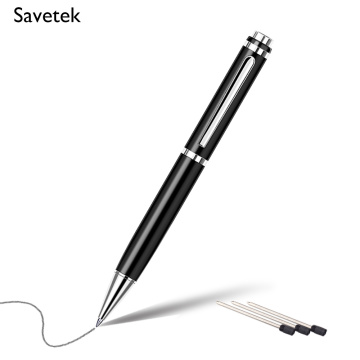 Savetek Mini USB Real Pen Voice Activated 8GB 16GB Digital Audio Voice Recorder Mp3 Player 192Kbps Recording