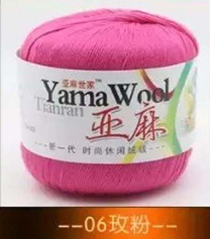 50g Linen Lace Cotton Knitted Weave Sweater No 5 Knitting Crochet Woven Soft Yarn Baby Handcrafts Wool Thread