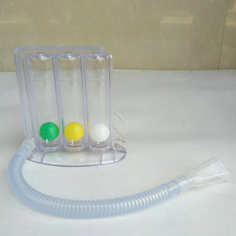 New Arrive Breathing trainer vital capacity exercise three ball instrument lung function breathing respiratory exerciser