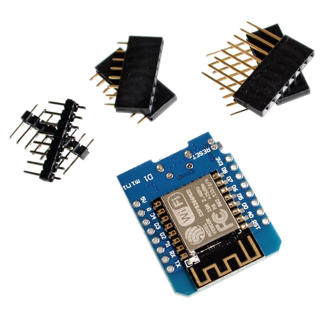 Esp8266 D1 Mini Pro Wifi Development Board Nodeu Ws2812 Rgb Dht11 Dht22 Am2302 Relais Ds18b20 Bmp180 Motor Voor Wemos Diy kit