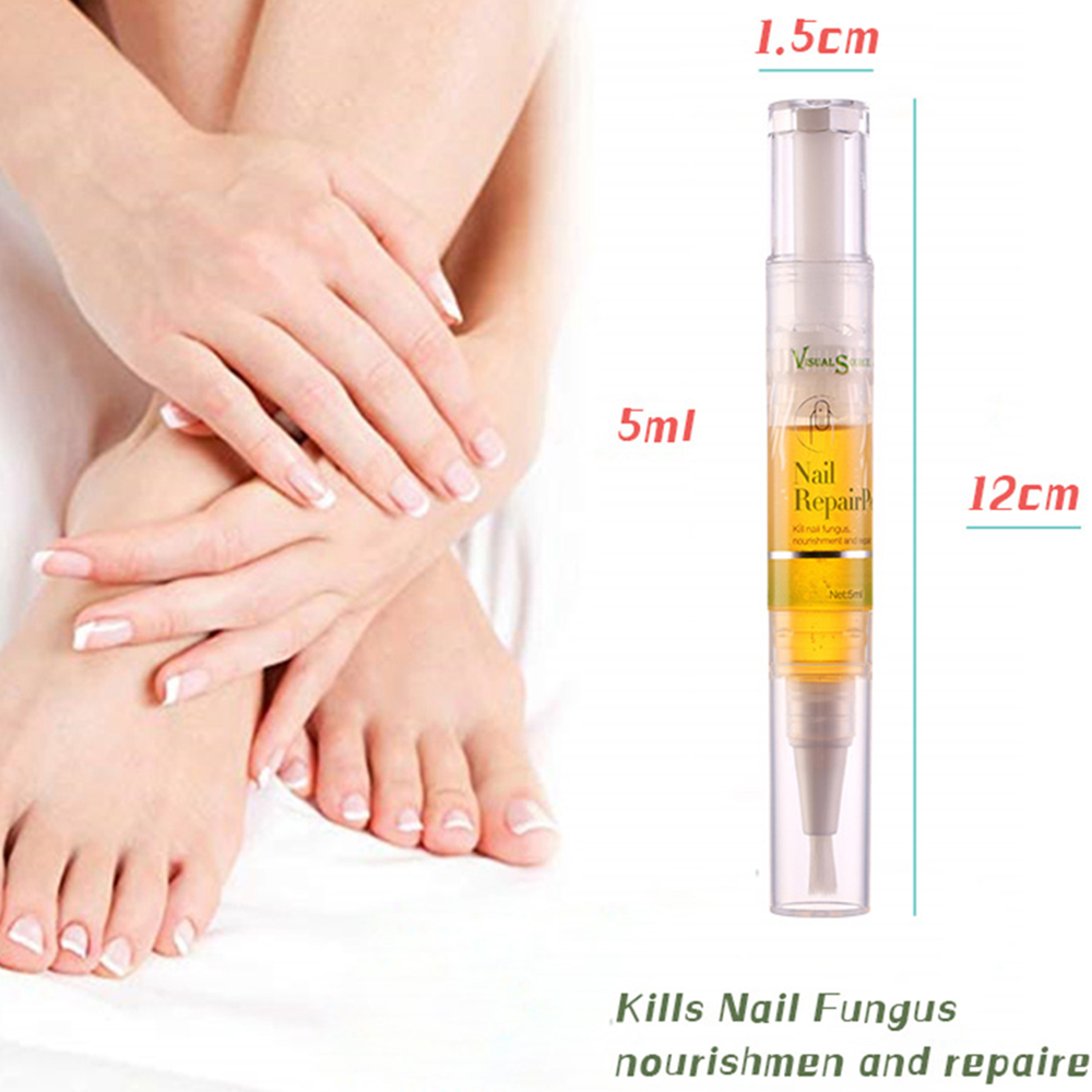5ml Nail Cuticle Oil Pen Onychomycosis Paronychia Nail Treatments Anti Toenail Fungus Nail Nail Oil Products TSLM2